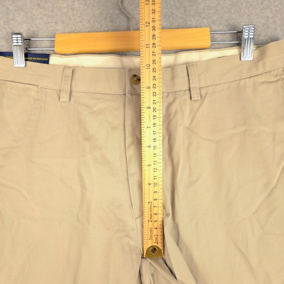 Polo Ralph Lauren Classic Fit Chino Pants Khaki Mens Size 38x32 Relaxed - Picture 8 of 8